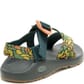 Chaco Women's Mega Z/1 Wide-Strap Classic Sandals - Pebble Greenery