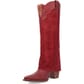 DI2280-RD Dingo Women's Wild Fire Leather Boots - Red