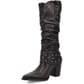 DI2285-BK Dingo Women's Grit N' Grace Leather Boots - Black