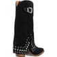 Dingo Women's Howdy Honey Suede Boots - Black