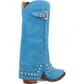 Dingo Women's Howdy Honey Suede Boots - Blue