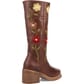 Dingo Women's Bloom Leather Boots - Brown