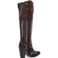 Dingo Women's Double Take Suede Leather Boots - Brown