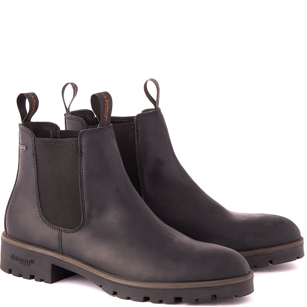 Dubarry Men's Antrim Chelsea Casual Boots Black elliottsboots