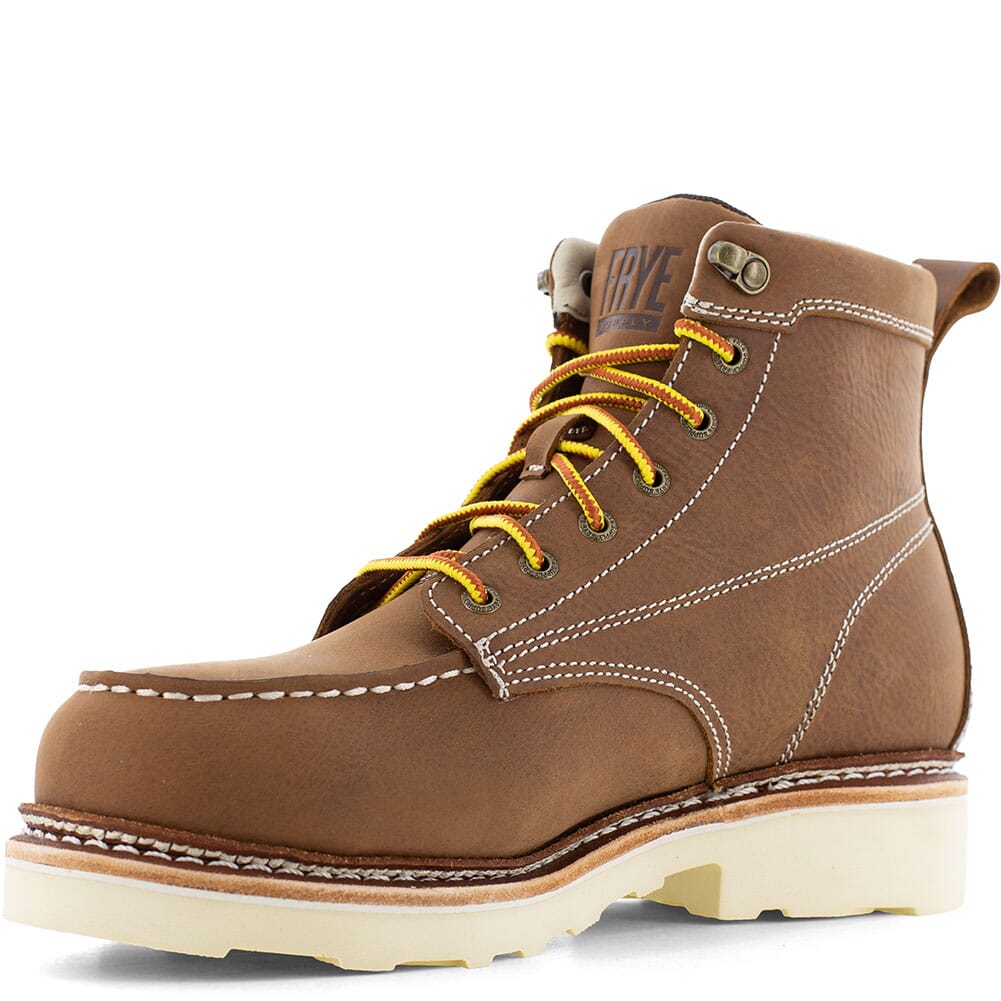 FR40302 Frye Supply Men's Crafted WP Safety Boots - Brown
