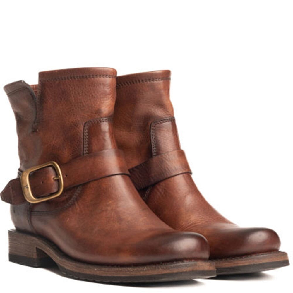 3470544-RDD Frye Women's Veronica Bootie Casual Boots - Redwood
