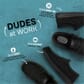 Hey Dudes Men's Wally SR Work Shoes Triple Black Front