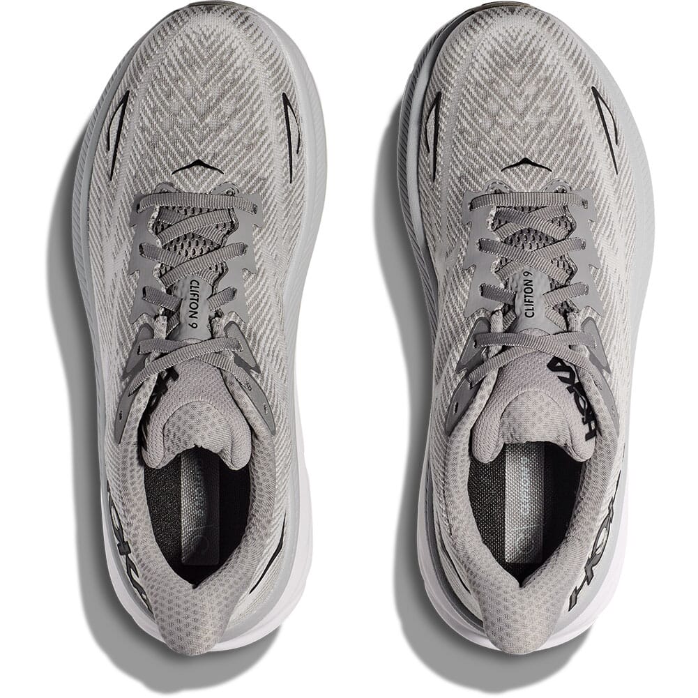 1127895-HMBC Hoka Men's Clifton 9 Running Shoes - Harbor Mist/Black