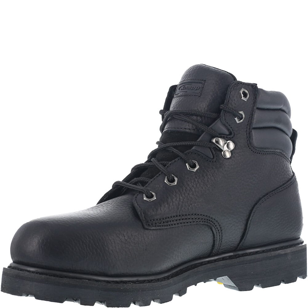 Knapp Men's Backhoe Safety Boots - Black | elliottsboots