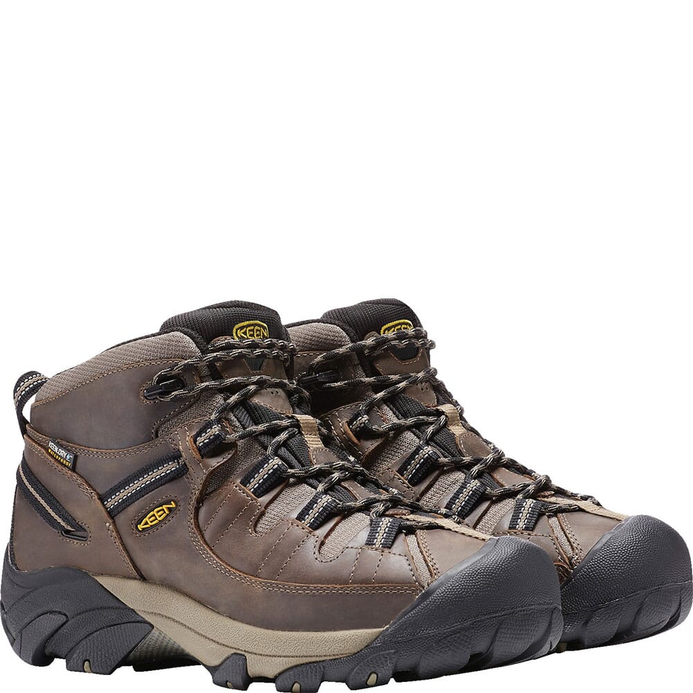 KEEN Men's Targhee II Wide Hiking Boots - Shitake/Brindle