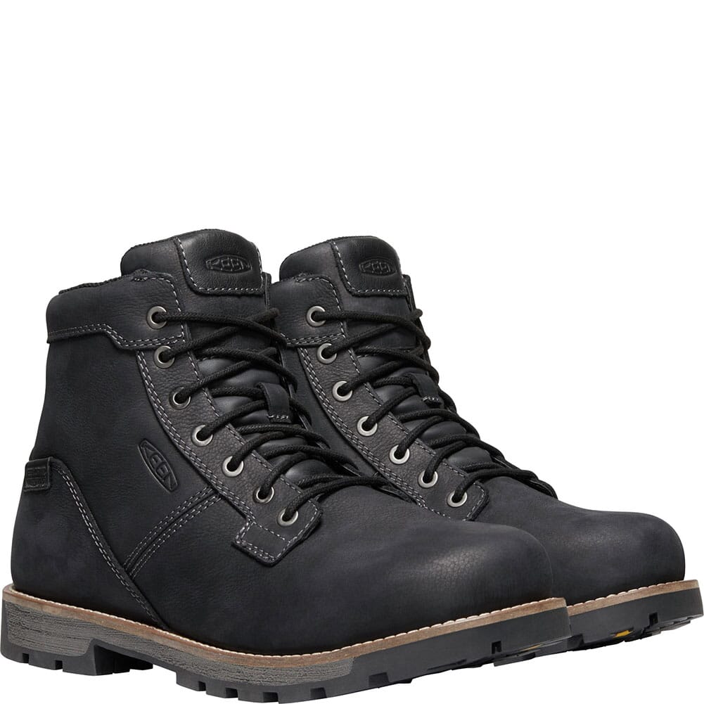 KEEN Utility Men's Seattle Safety Boots - Black/Gargoyle