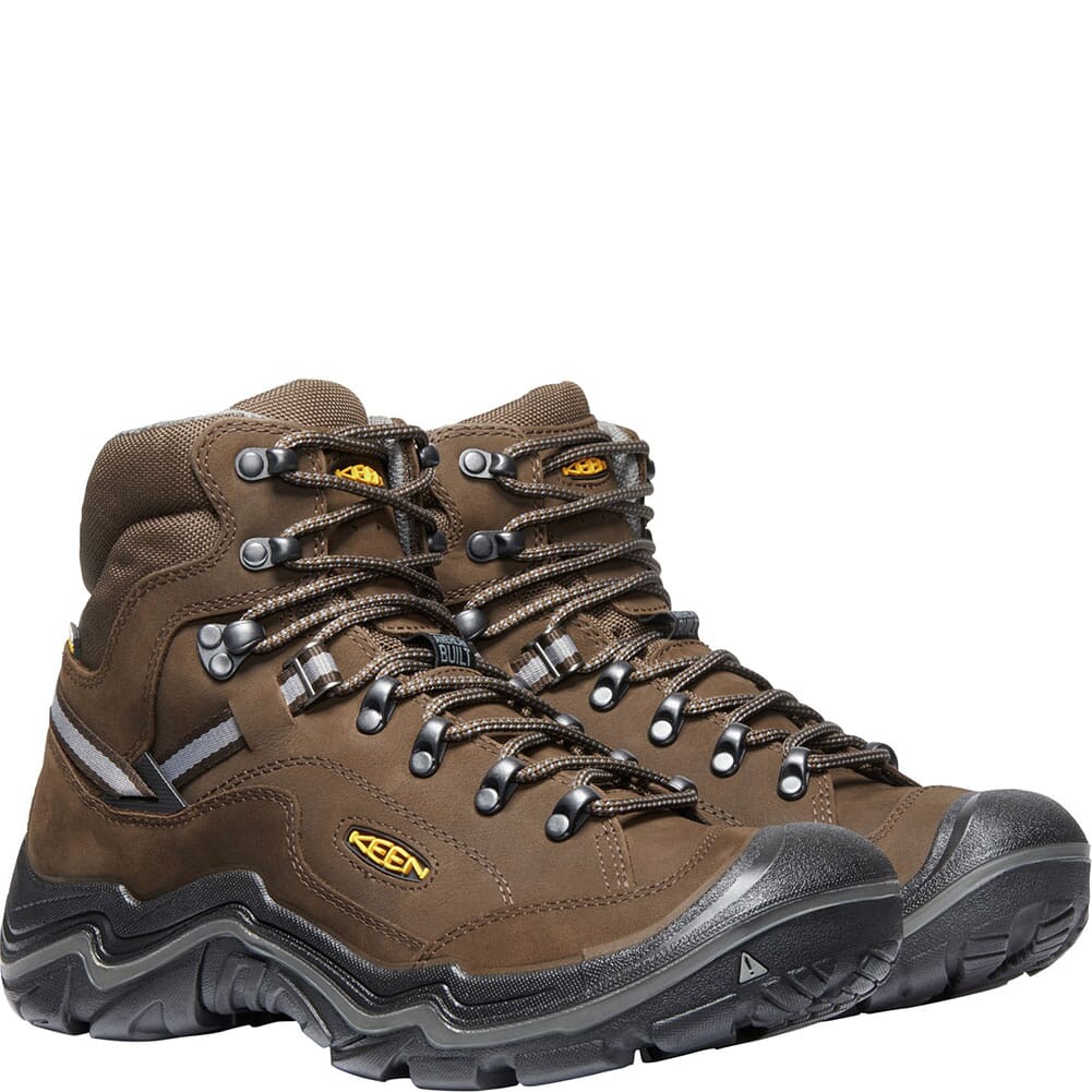 KEEN Men's Durand II Mid WP Hiking Boots - Cascade Brown