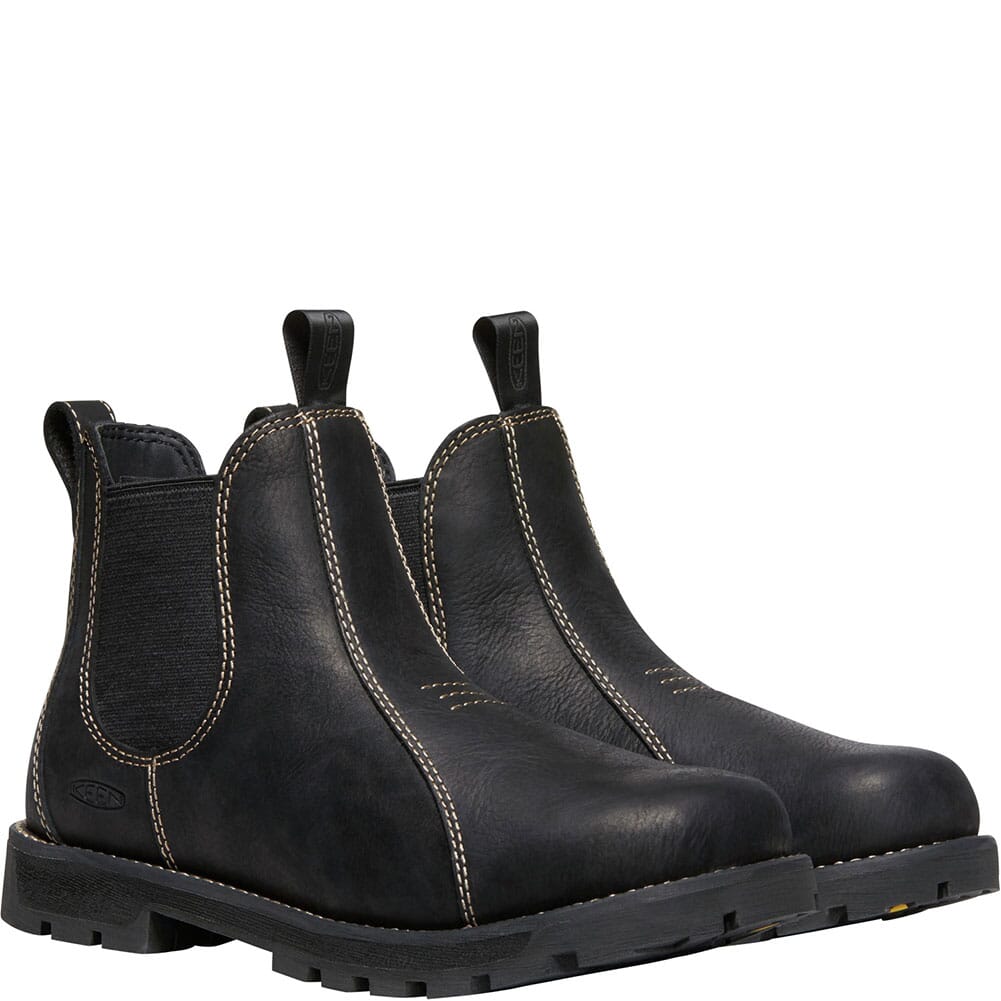 1022093 KEEN Utility Women's Seattle Romeo Work Boots - Black