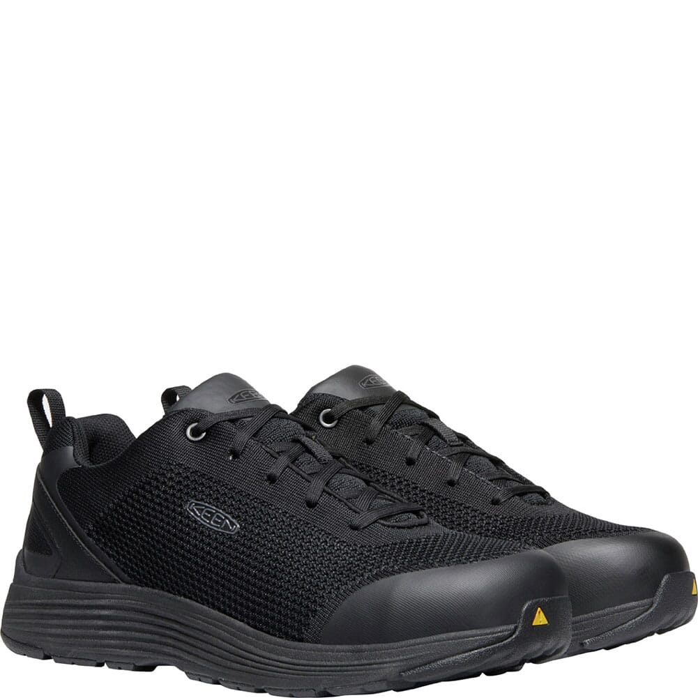 1022100 KEEN Utility Men's Sparta Safety Shoes - Black