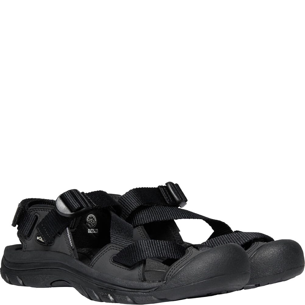 1022500 KEEN Women's Zerraport II Sandals - Black/Black