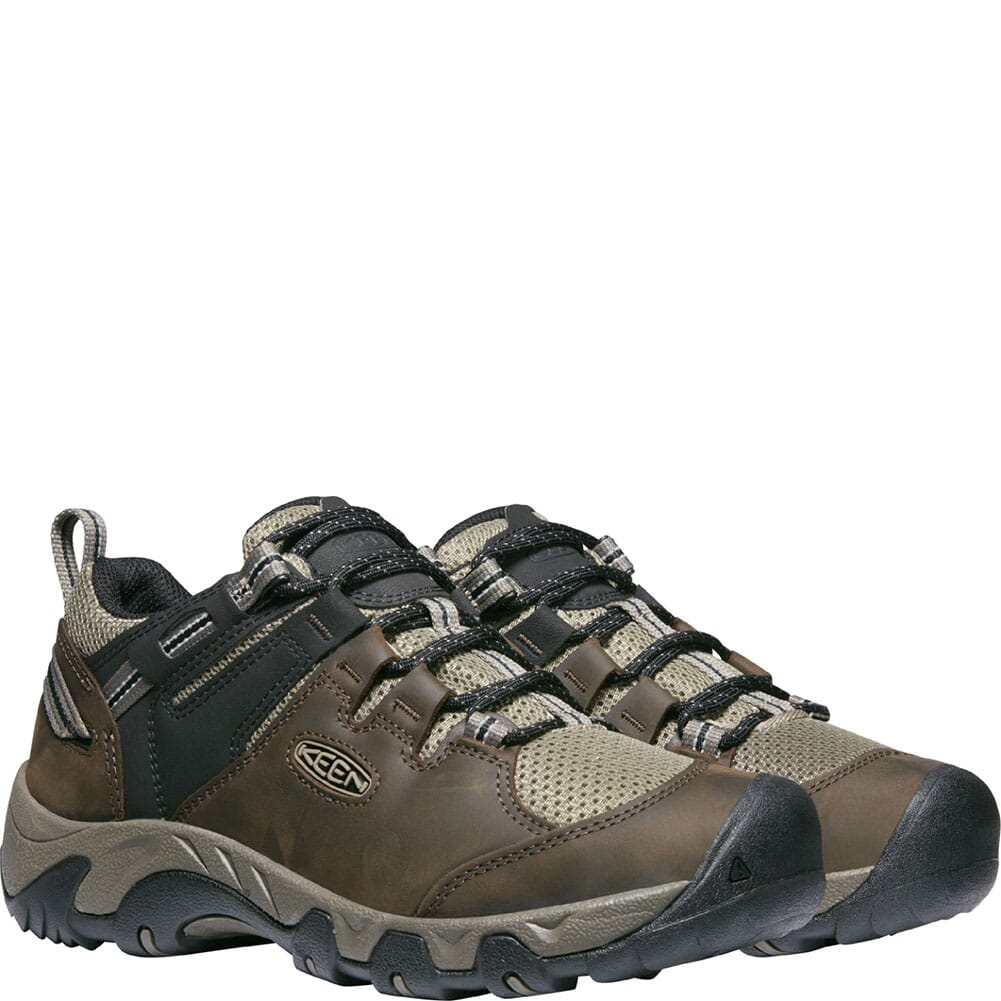1022746 KEEN Men's Steens Vent Hiking Shoes - Canteen/Brindle