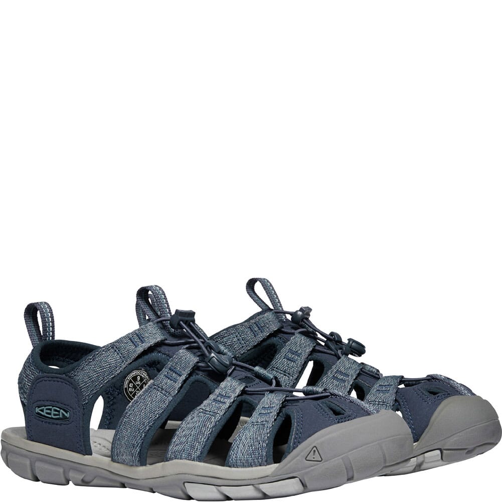 KEEN Men's Clearwater CNX Sandals - Blue/Steel Grey | elliottsboots