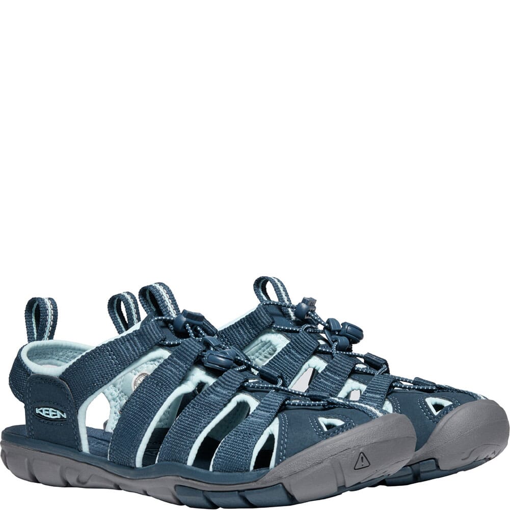 1022965 KEEN Women's Clearwater CNX Sandals - Navy/Blue Glow