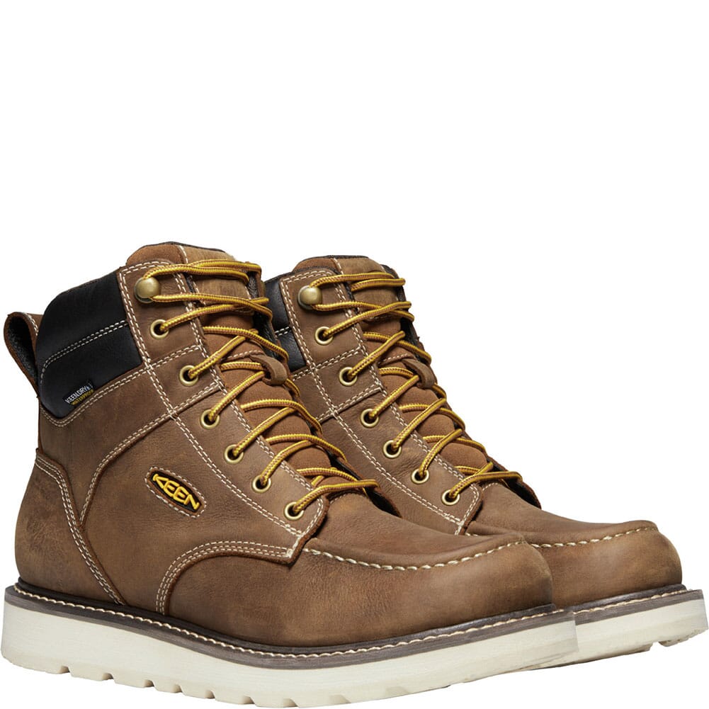 1023223 KEEN Utility Men's Cincinnati WP Work Boots - Belgian/Sandshell