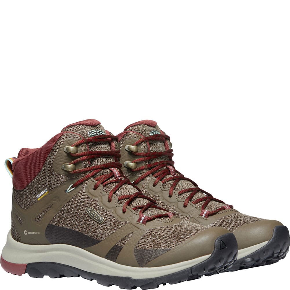 1023497 KEEN Women's Terradora II WP Hiking Boots - Canteen/Andorra