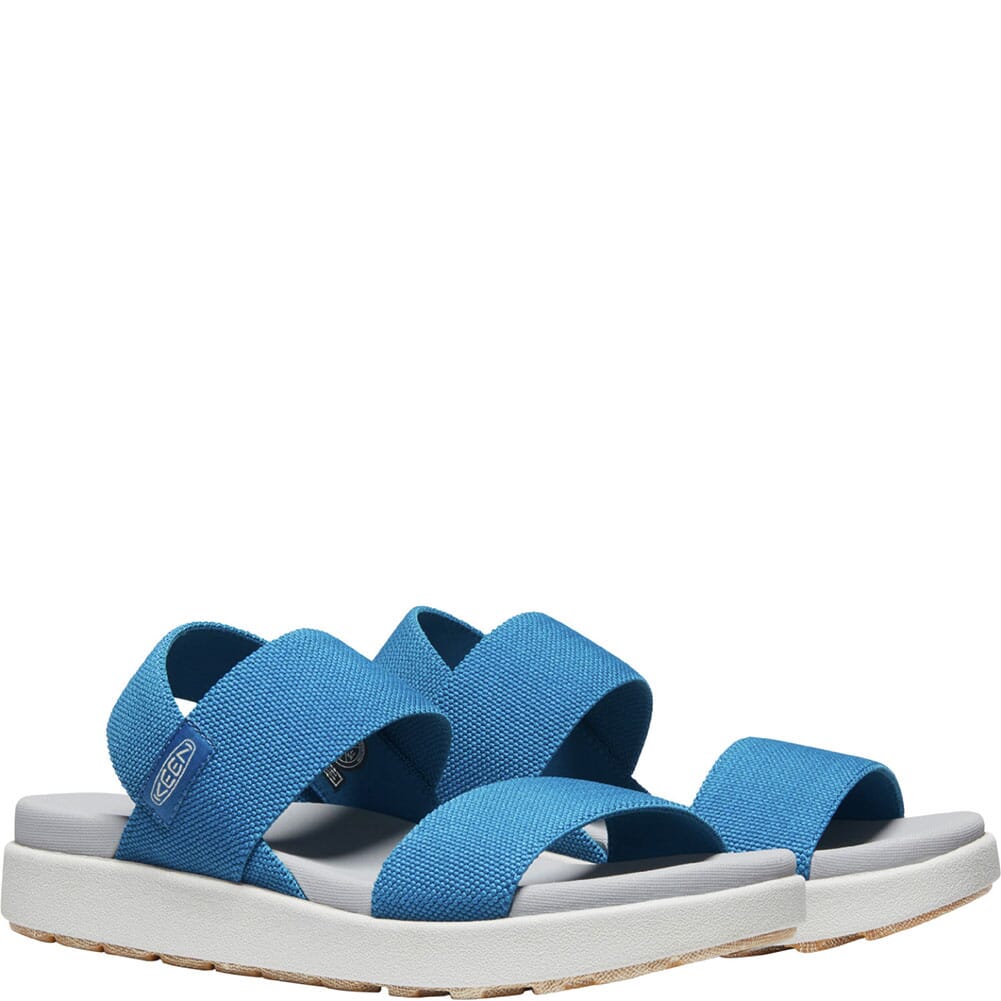 1024717 KEEN Women's Elle Backstrap Sandals - Mykonos Blue/Vapor