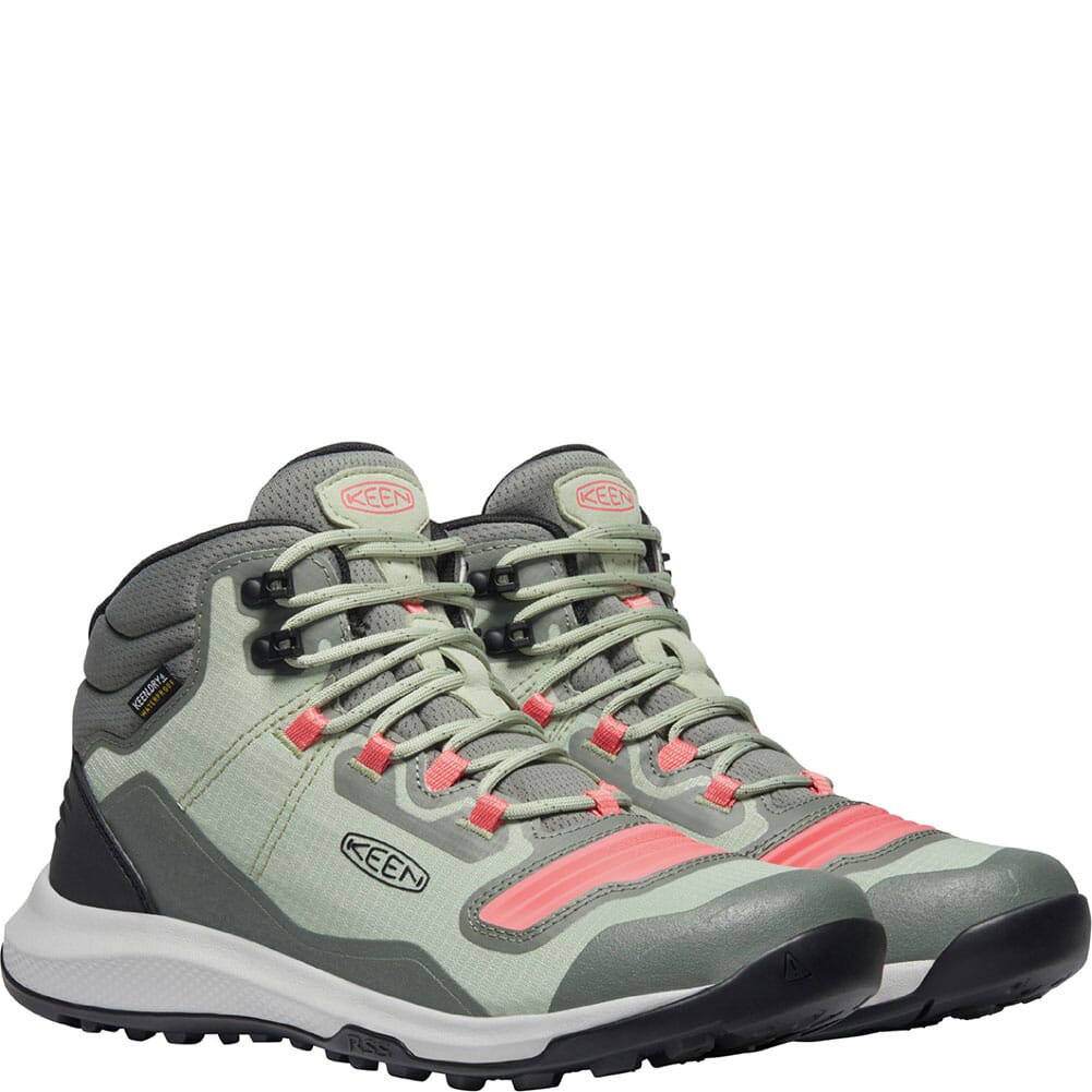 1024845 KEEN Women's Tempo Flex WP Hiking Boots - Castor Grey