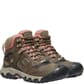 KEEN Women's Ridge Flex WP Hiking Boots Timberwolf/Brick Dust Front