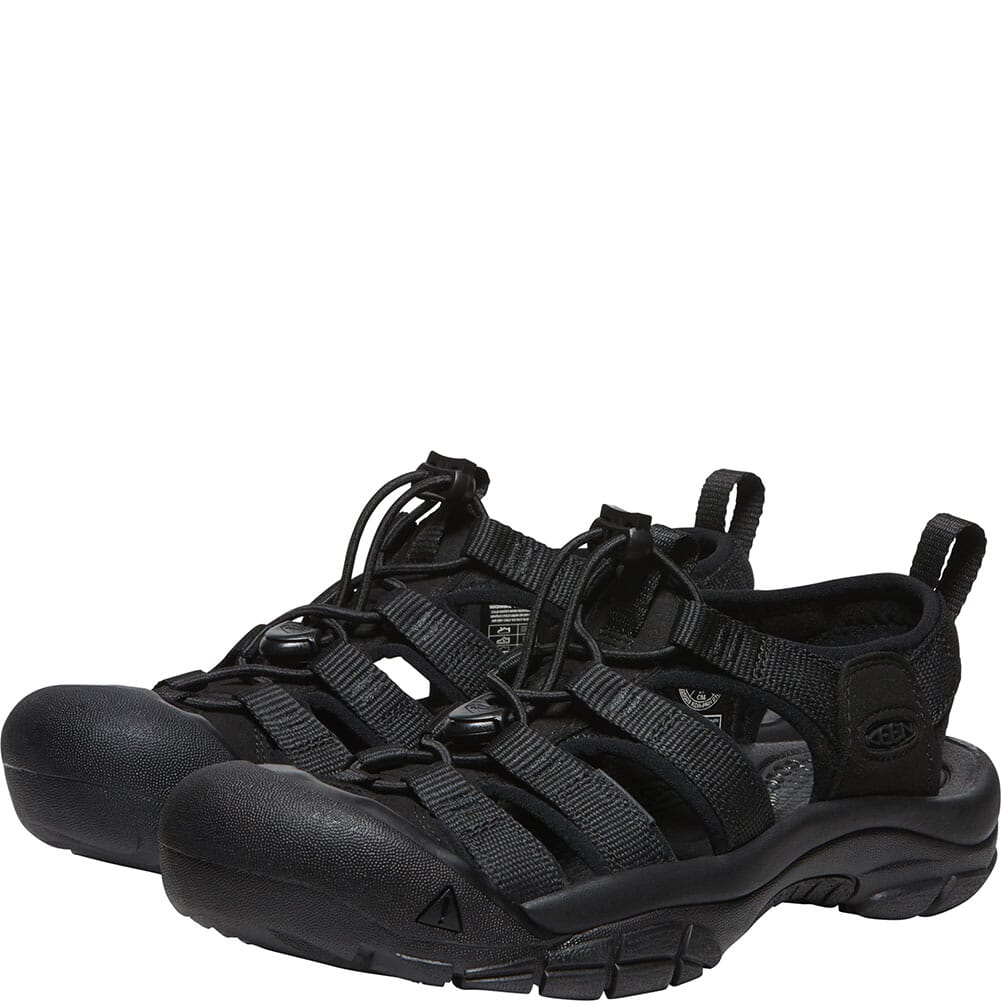 1025028 KEEN Women's Newport H2 Sandals - Triple Black