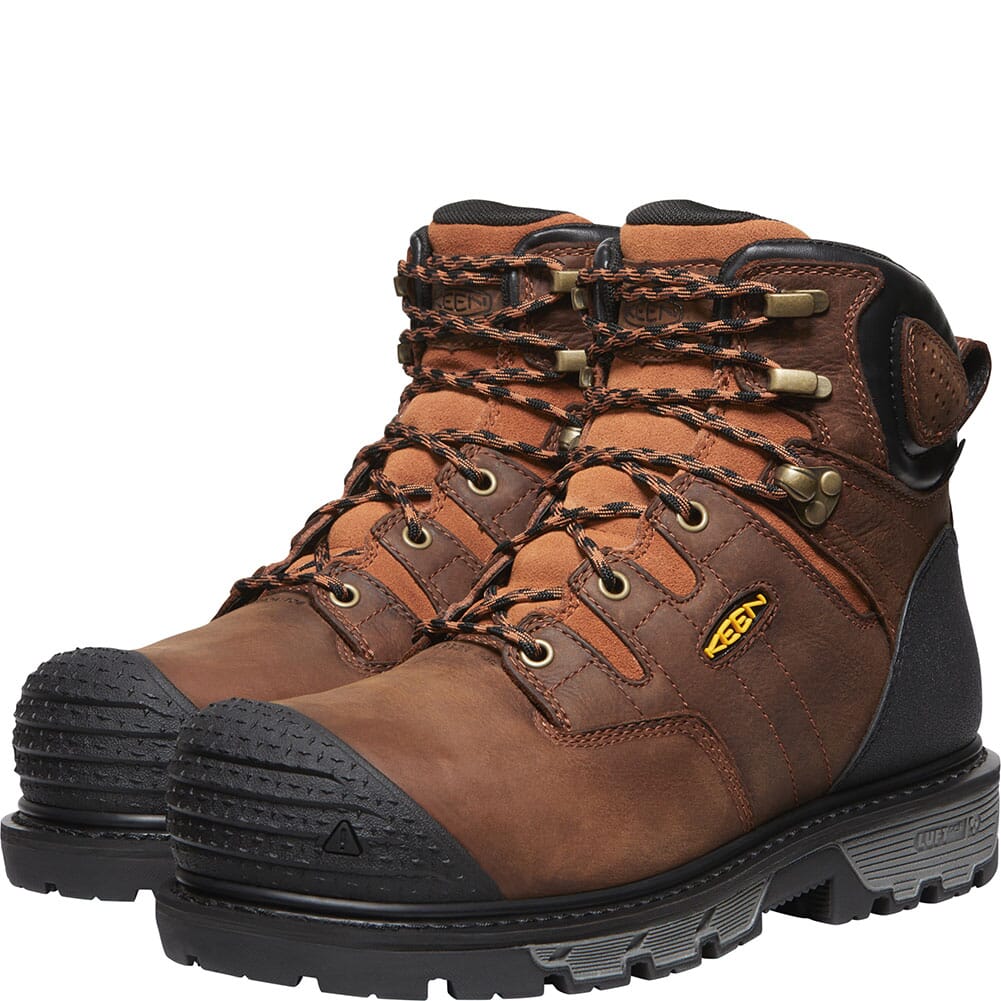 1027670 KEEN Utility Men's Camden WP Safety Boots - Brown