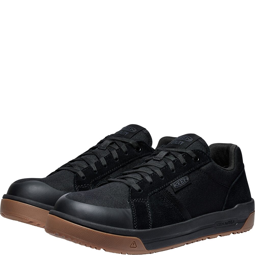 1028749 KEEN Utility Men's Kenton EH Safety Shoes - Black/Gum
