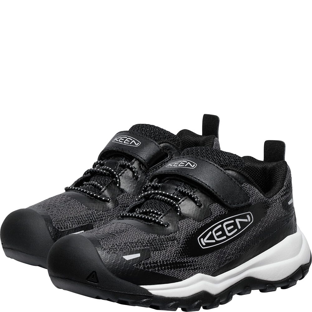1028767 KEEN Child's Wanduro Speed Hiking Shoes - Black/Vapor