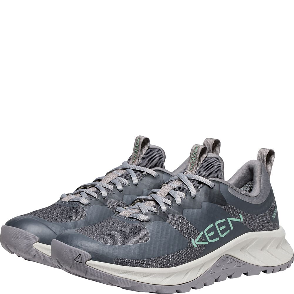 1029048 KEEN Women's Versacore WP Hiking Shoes - Magnet/Granite Green