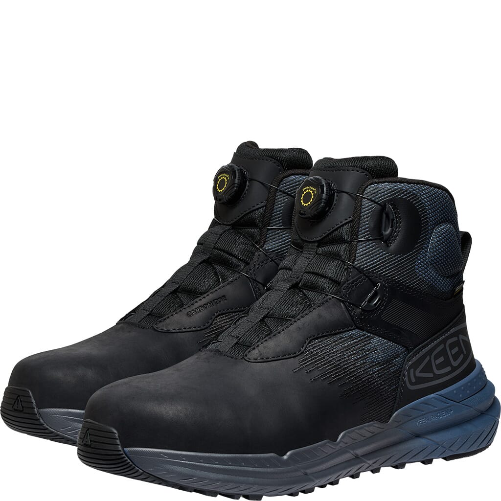 KEEN Utiity Men's Snapline RatchetFit Safety Boots - Indigo/Black