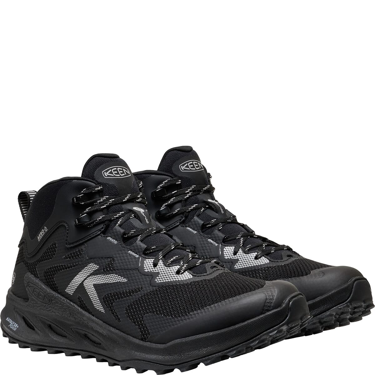 KEEN Men's Zionic NXT WP Mid Hiking Shoes - Triple Black