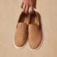 10446-3463 OluKai Men's Lae'ahi Kapa Corduroy Slip-On Shoes - Tan/Dark Wood