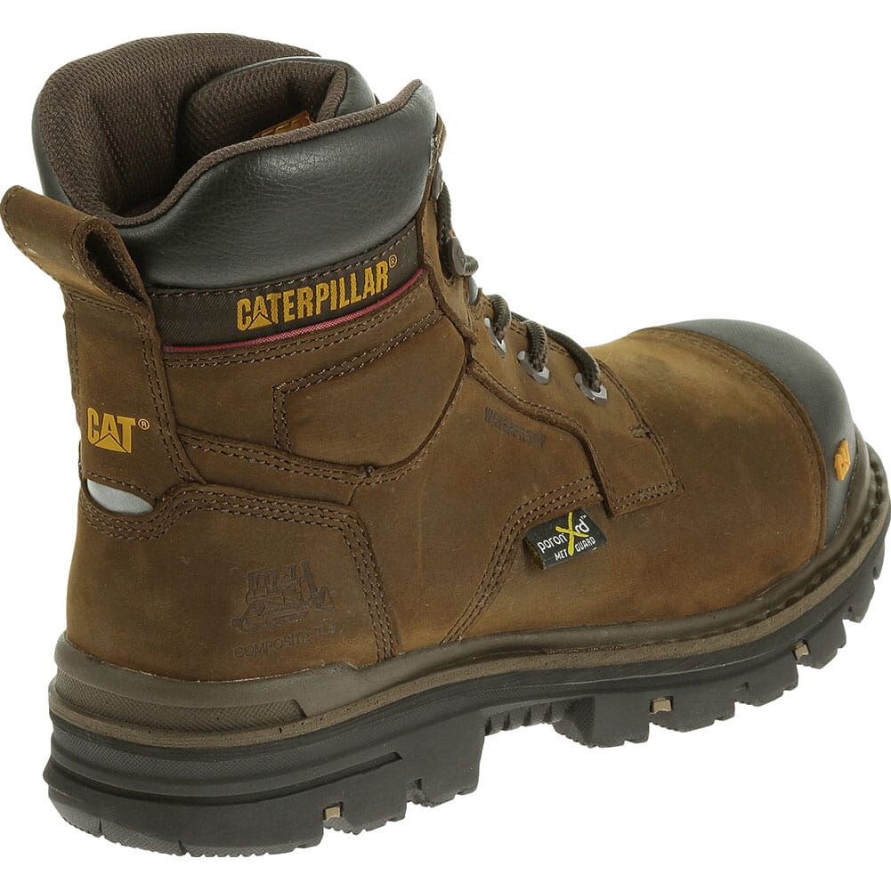 Caterpillar Men's Rasp Met Guard Safety Boots - Dark Brown