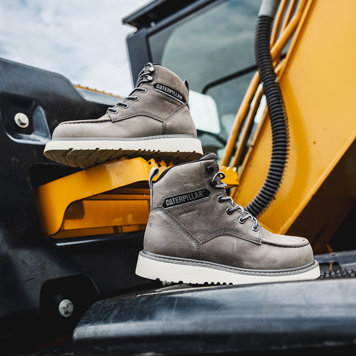 CAT Women's Reclaimer Steel Toe Safety Boots - Frost Grey