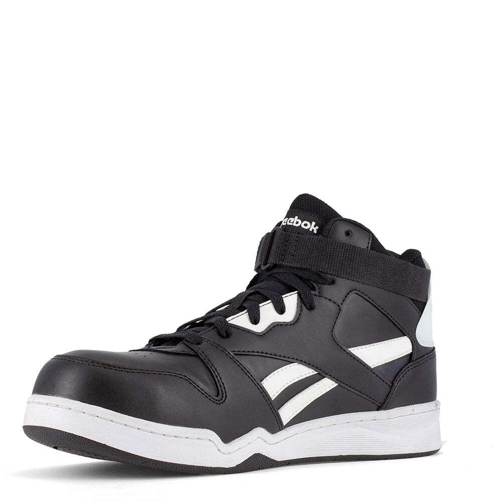 RB4194 Reebok Men's BB4500 Mid EH Safety Boots - Black/White