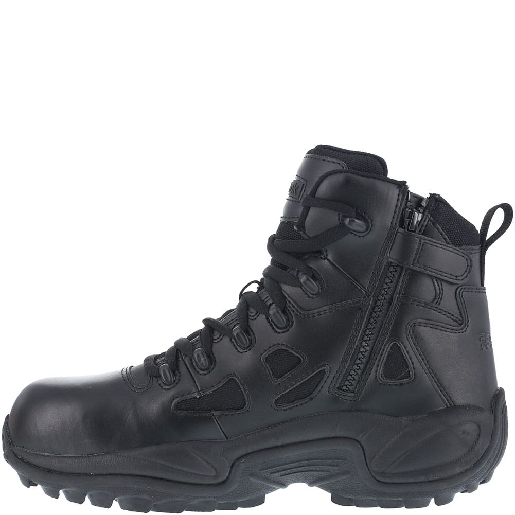 Reebok Men's Stealth Zipper Safety Boots - Black