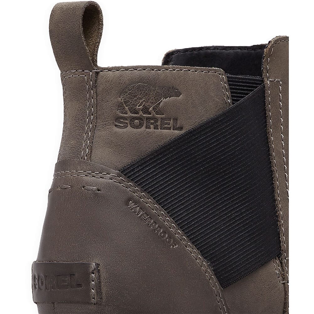 Sorel Women's Emelie Chelsea Casual Boots - Quarry/Black