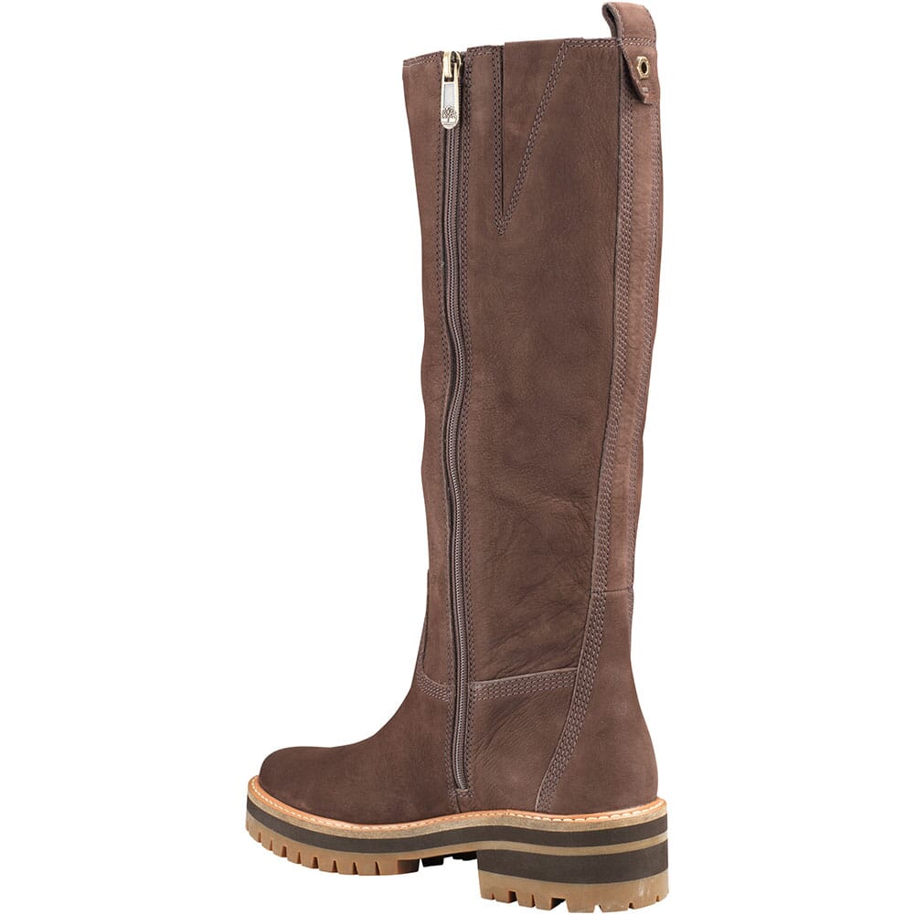 Timberland Women's Courmayeur Valley Tall Boots - Dark Brown