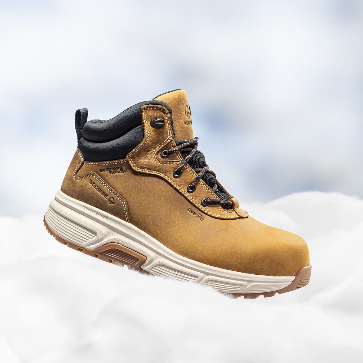 Wolverine Men's Ride Performance Wedge Waterproof Work Boots