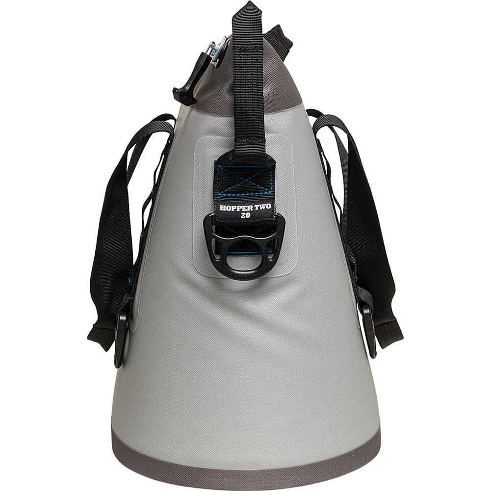Yeti Hopper Two 20 Cooler - Fog Gray/Tahoe Blue | elliottsboots