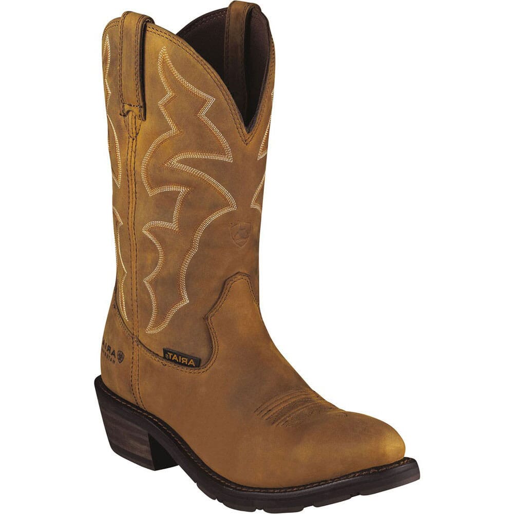 Image for Ariat Men's Ironside Western Boots - Dusted Brown from elliottsboots