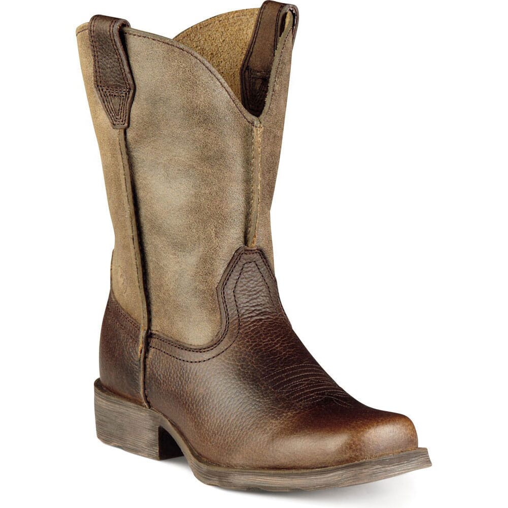 Image for Ariat Youth Rambler Western Boots - Earth from elliottsboots