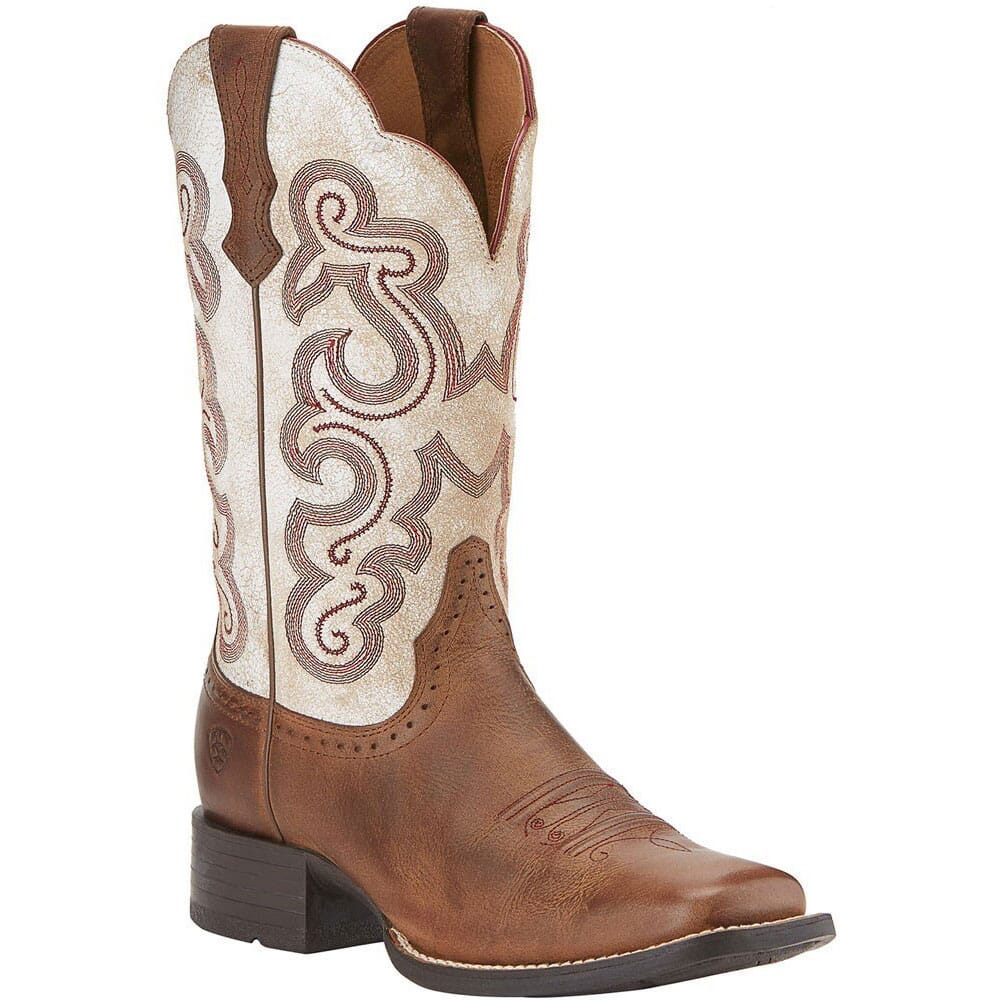 Ariat Women's Quickdraw Western Boots - Sandstorm | elliottsboots