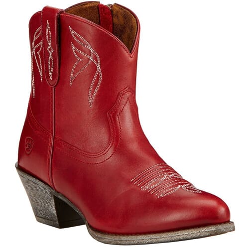 Image for Ariat Women's Darlin Western Boots - Rosey Red from elliottsboots