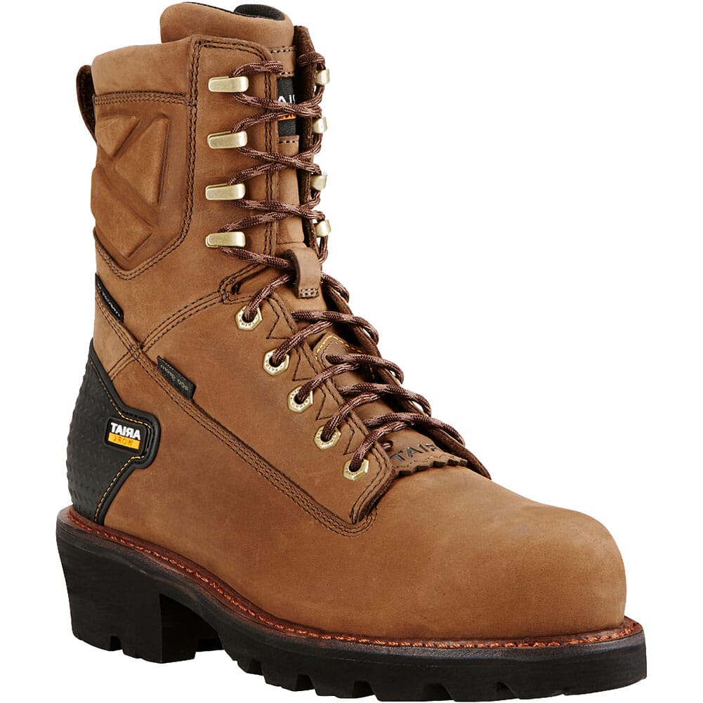 Image for Ariat Men's Powerline Insulated Safety Boots - Distressed Brown from elliottsboots