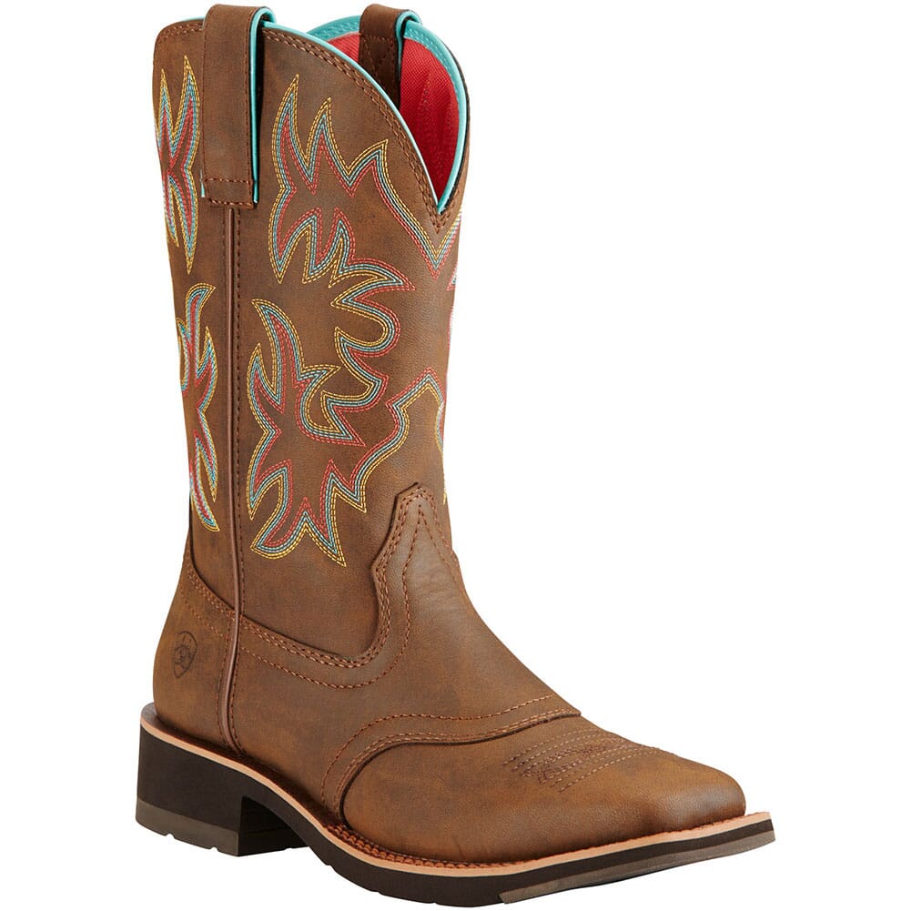 Image for Ariat Women's Delilah Western Boots - Toasted Brown from elliottsboots