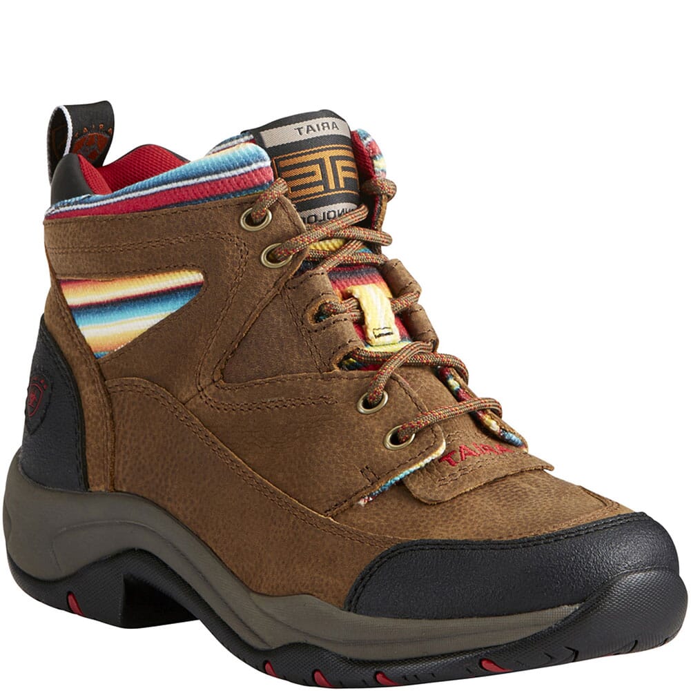 Ariat Women's Terrain Hiking Boots Walnut/Serape elliottsboots